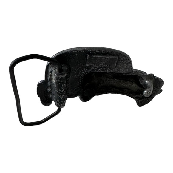 Bergamot Brass Works 3D VW Beetle Belt Buckle 1980 Made in the USA FREE SHIPPING - Picture 3 of 3